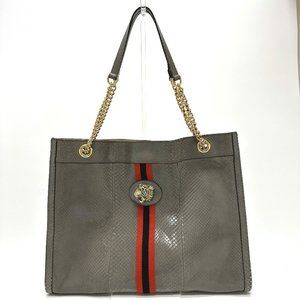 GUCCI Gray Shoulder Bag